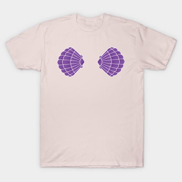 Mermaid Bra T-Shirt by Chelsea Burnes